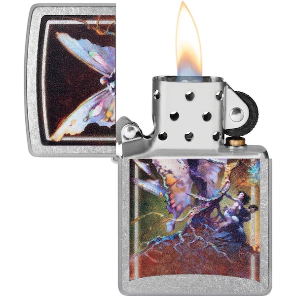 2023 Zippo Street Chrome, Frank Frazetta Mothman